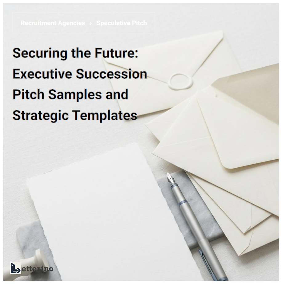 Securing the Future: Executive Succession Pitch Samples and Strategic Templates