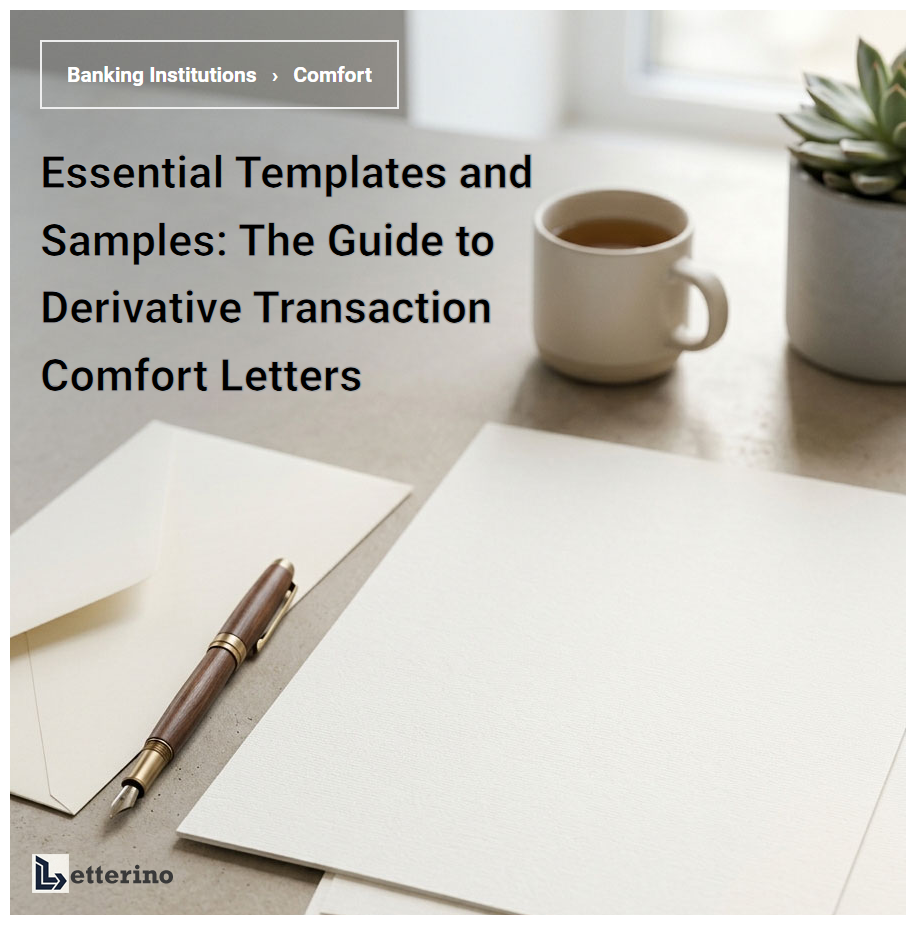 Essential Templates and Samples: The Guide to Derivative Transaction Comfort Letters