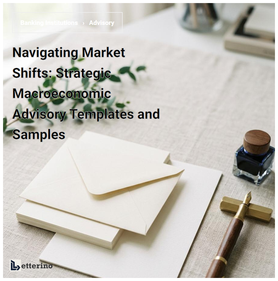 Navigating Market Shifts: Strategic Macroeconomic Advisory Templates and Samples
