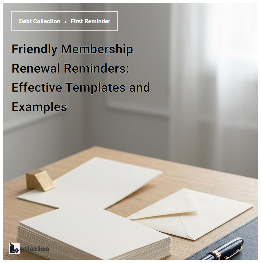 Friendly Membership Renewal Reminders: Effective Templates and Examples
