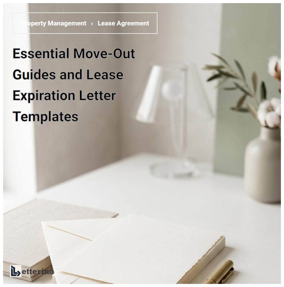 Essential Move-Out Guides and Lease Expiration Letter Templates