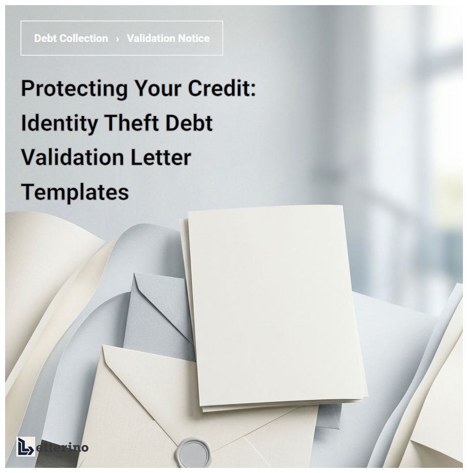 Protecting Your Credit: Identity Theft Debt Validation Letter Templates