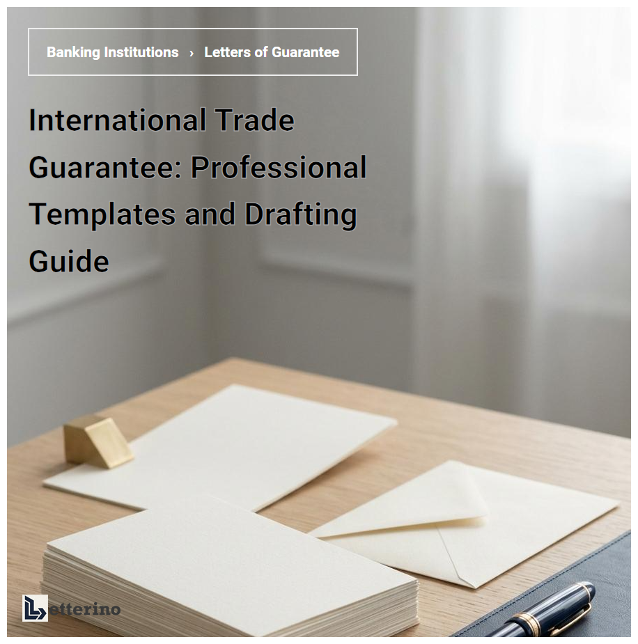 International Trade Guarantee: Professional Templates and Drafting Guide