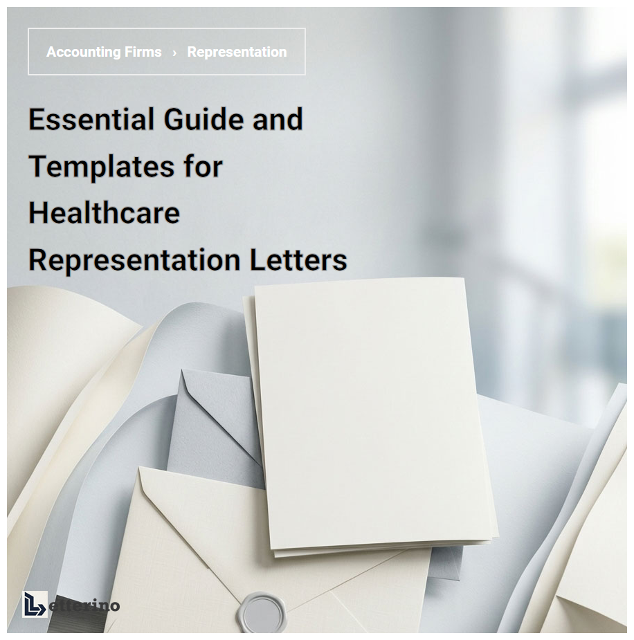 Essential Guide and Templates for Healthcare Representation Letters