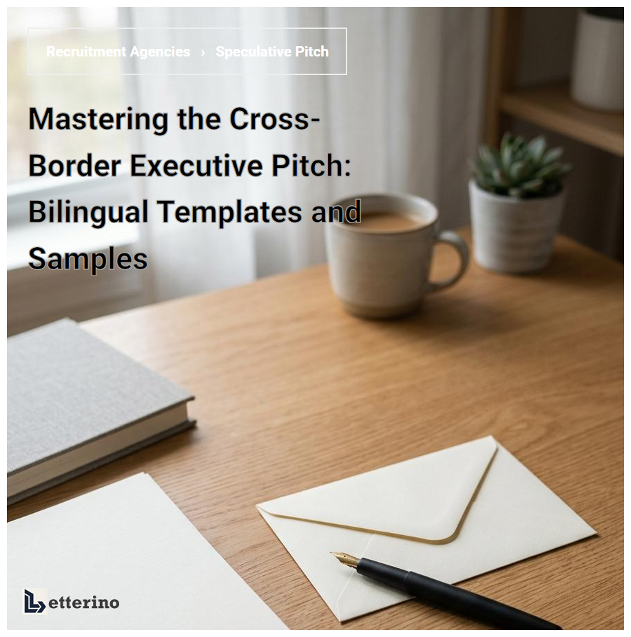 Mastering the Cross-Border Executive Pitch: Bilingual Templates and Samples