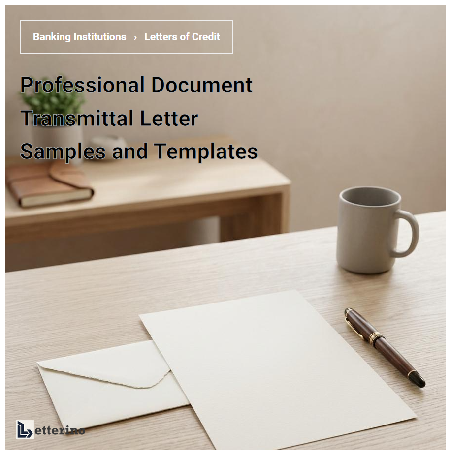 Professional Document Transmittal Letter Samples and Templates