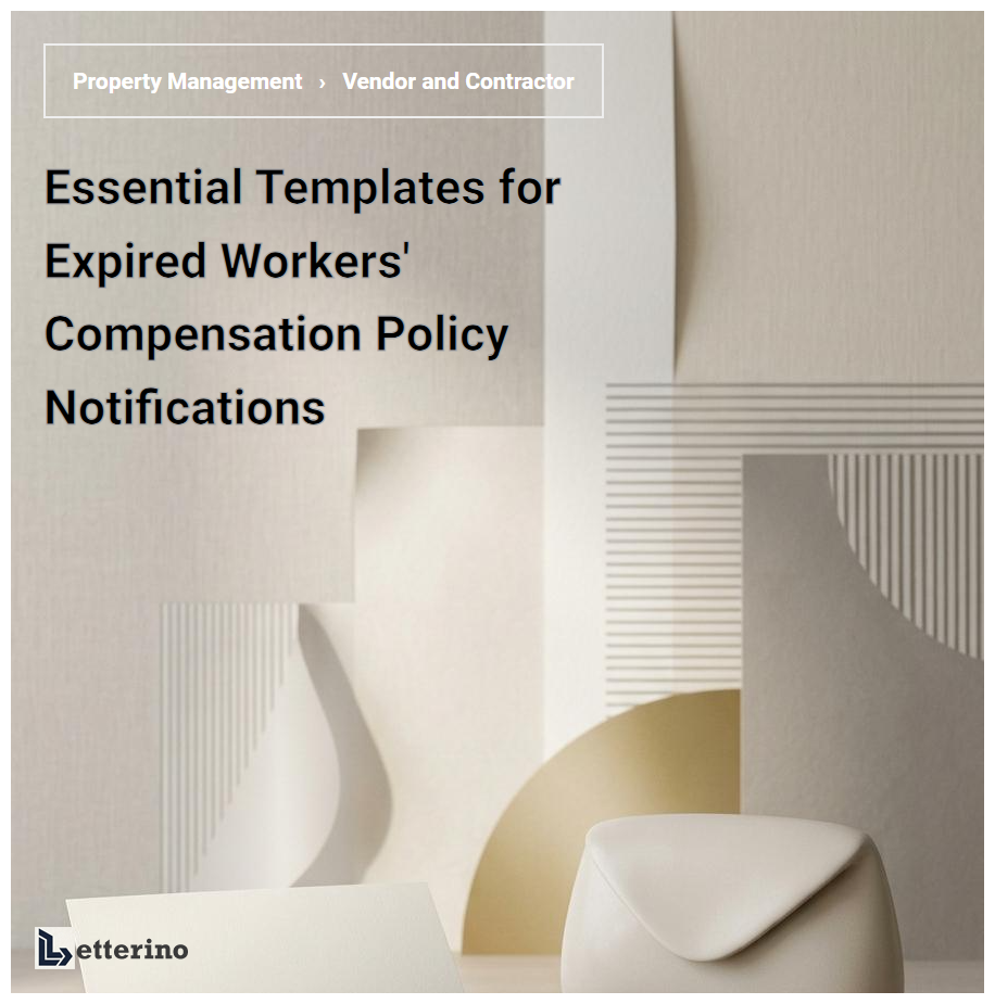 Essential Templates for Expired Workers' Compensation Policy Notifications