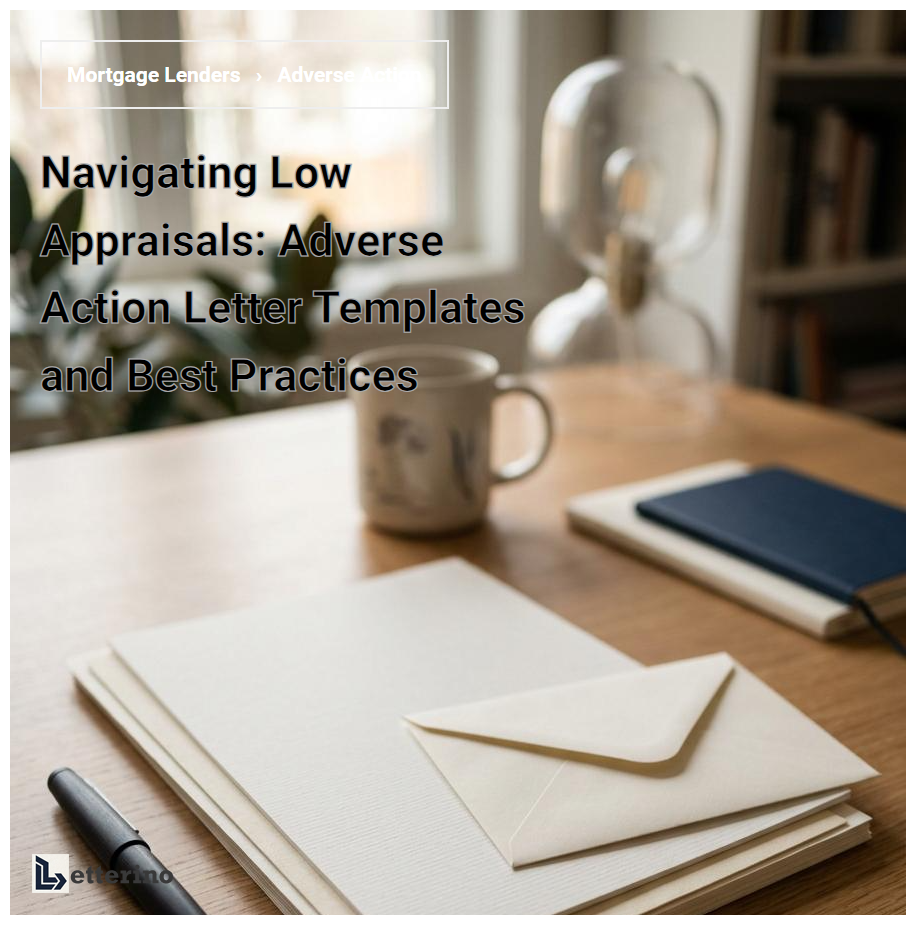 Navigating Low Appraisals: Adverse Action Letter Templates and Best Practices