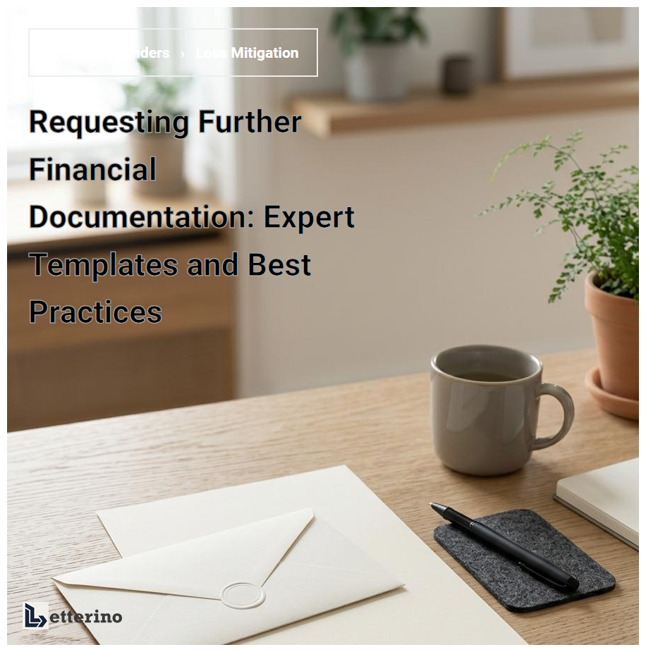 Requesting Further Financial Documentation: Expert Templates and Best Practices
