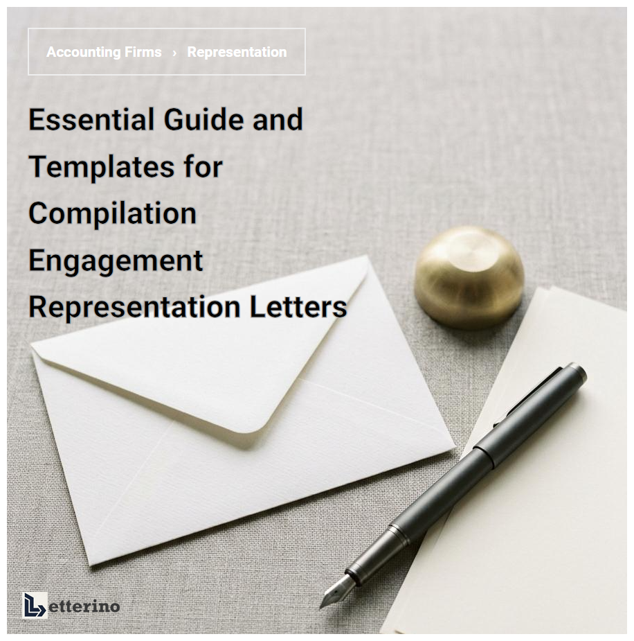 Essential Guide and Templates for Compilation Engagement Representation Letters