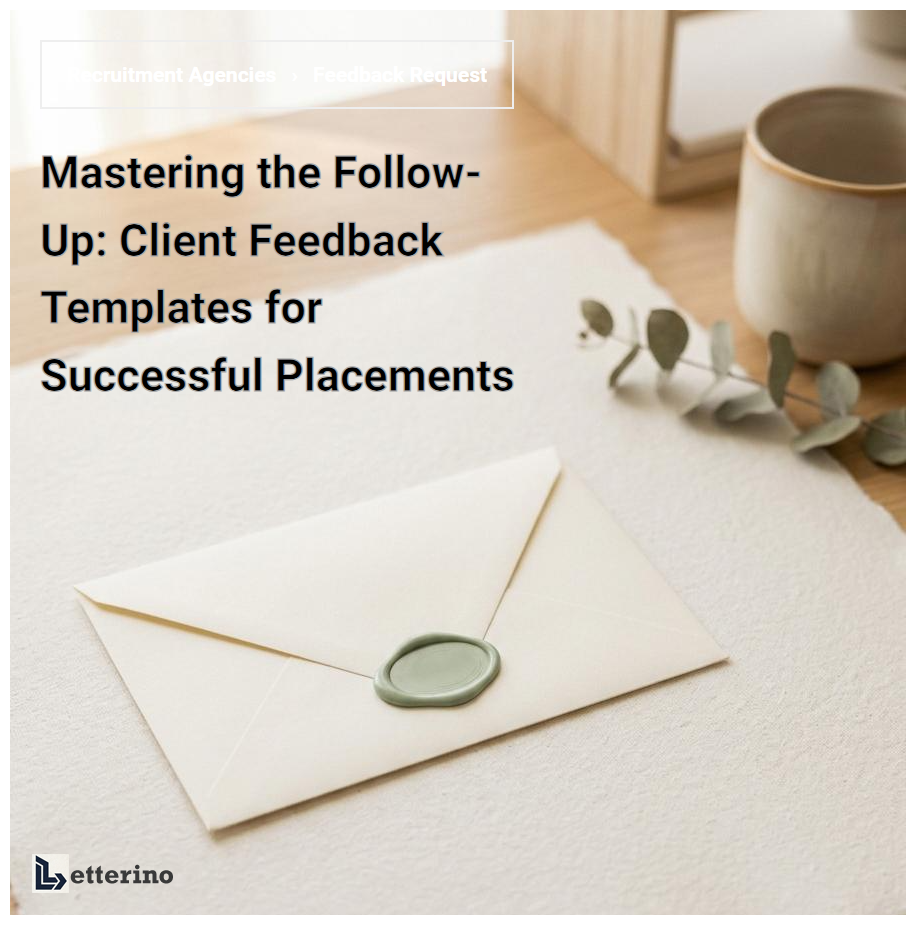 Mastering the Follow-Up: Client Feedback Templates for Successful Placements