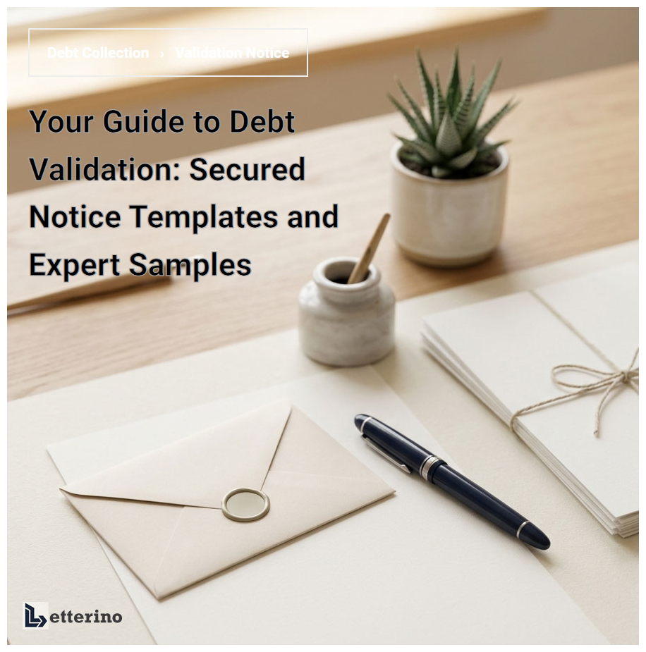 Your Guide to Debt Validation: Secured Notice Templates and Expert Samples