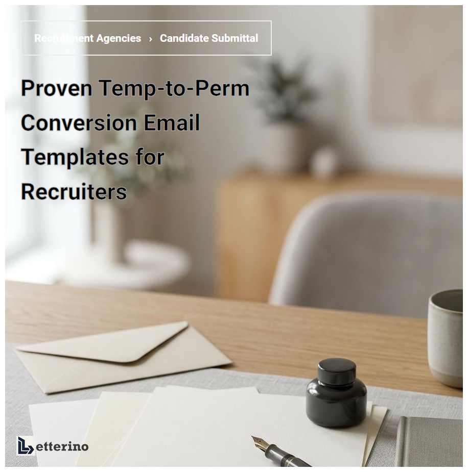 Proven Temp-to-Perm Conversion Email Templates for Recruiters