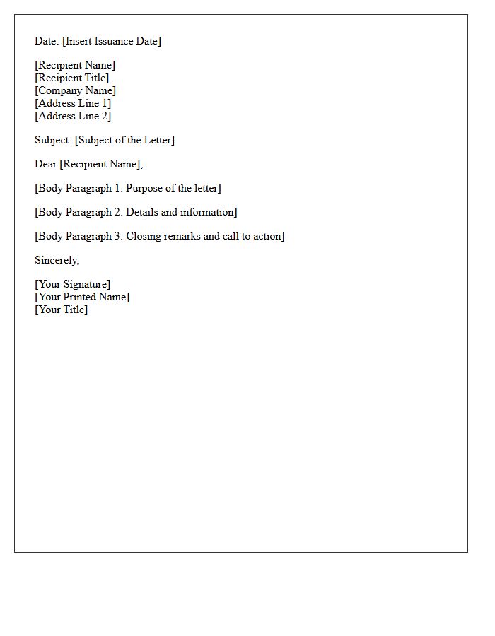 Issuance Date Of The Letter