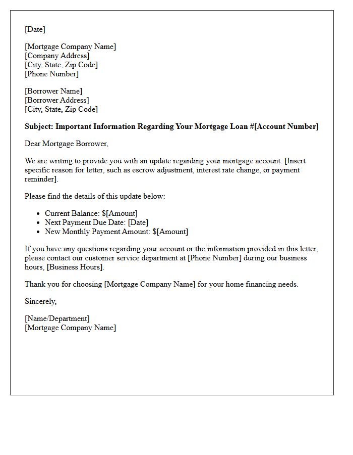 Dear Mortgage Borrower