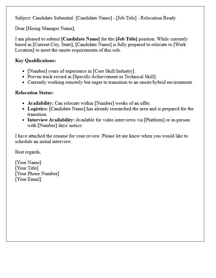 Remote-To-Onsite Relocation-Ready Candidate Submittal Letter