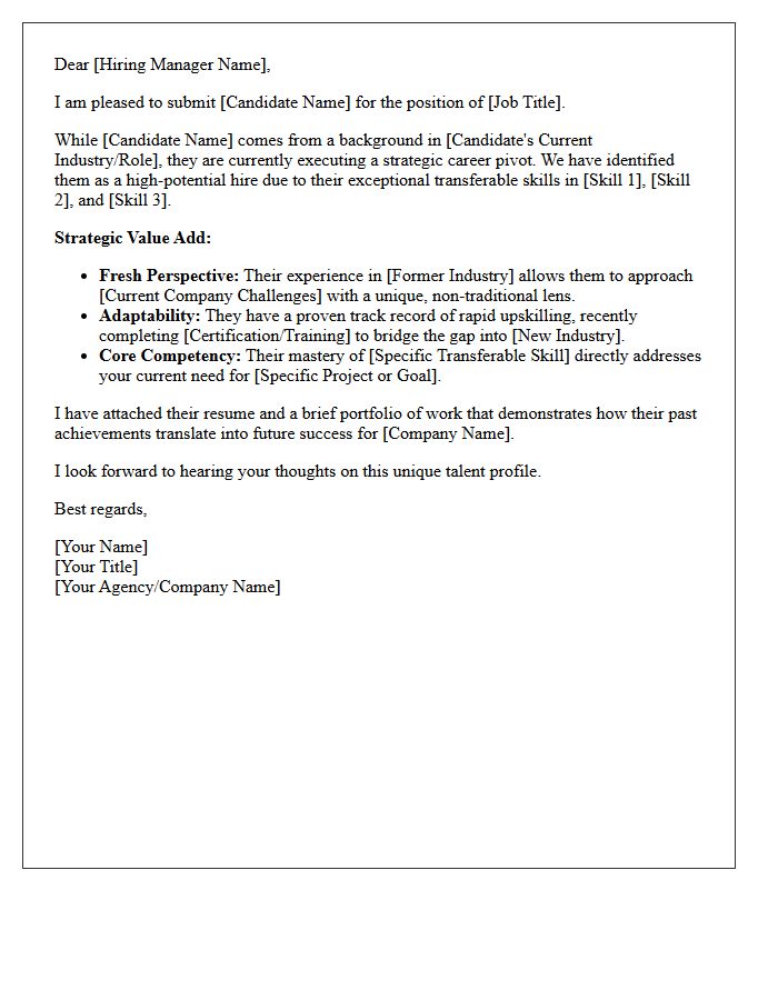 Strategic Pivot Candidate Submittal Letter
