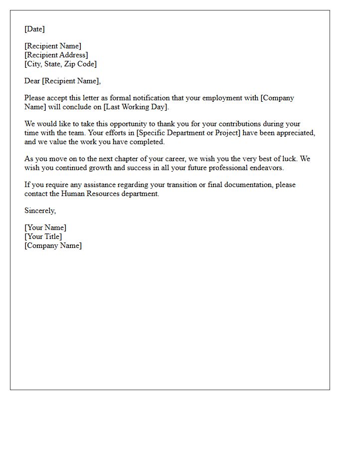 We Wish You Success in Your Future Professional Endeavors