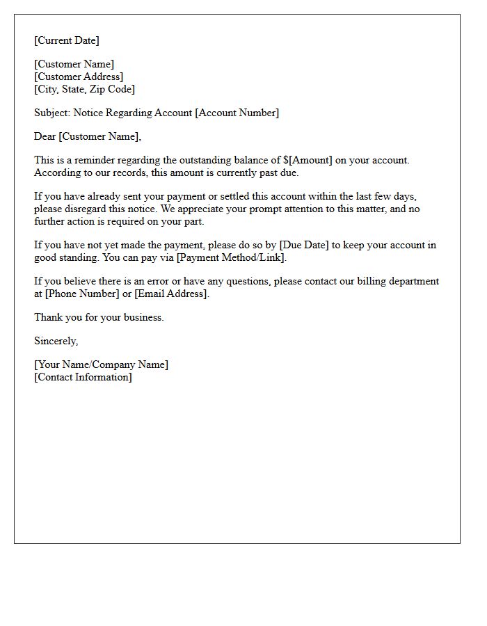 If You Have Already Settled This Account Please Disregard This Notice