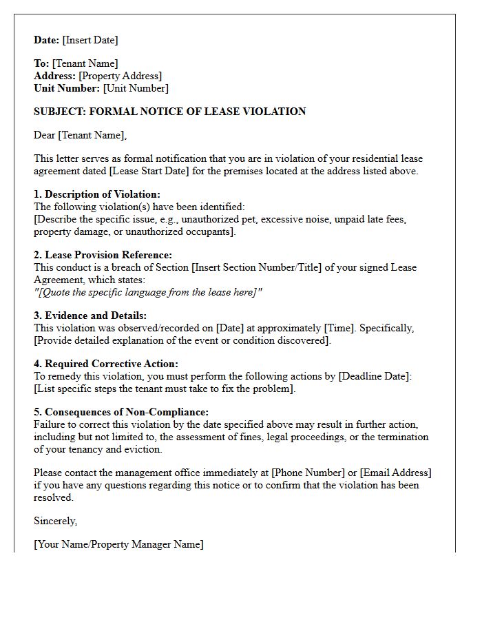 Detailed Explanation Of Lease Violation
